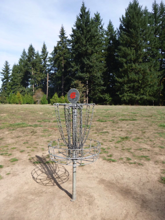 9-hole disc golf course and fitness stations – along Rock Creek Trail